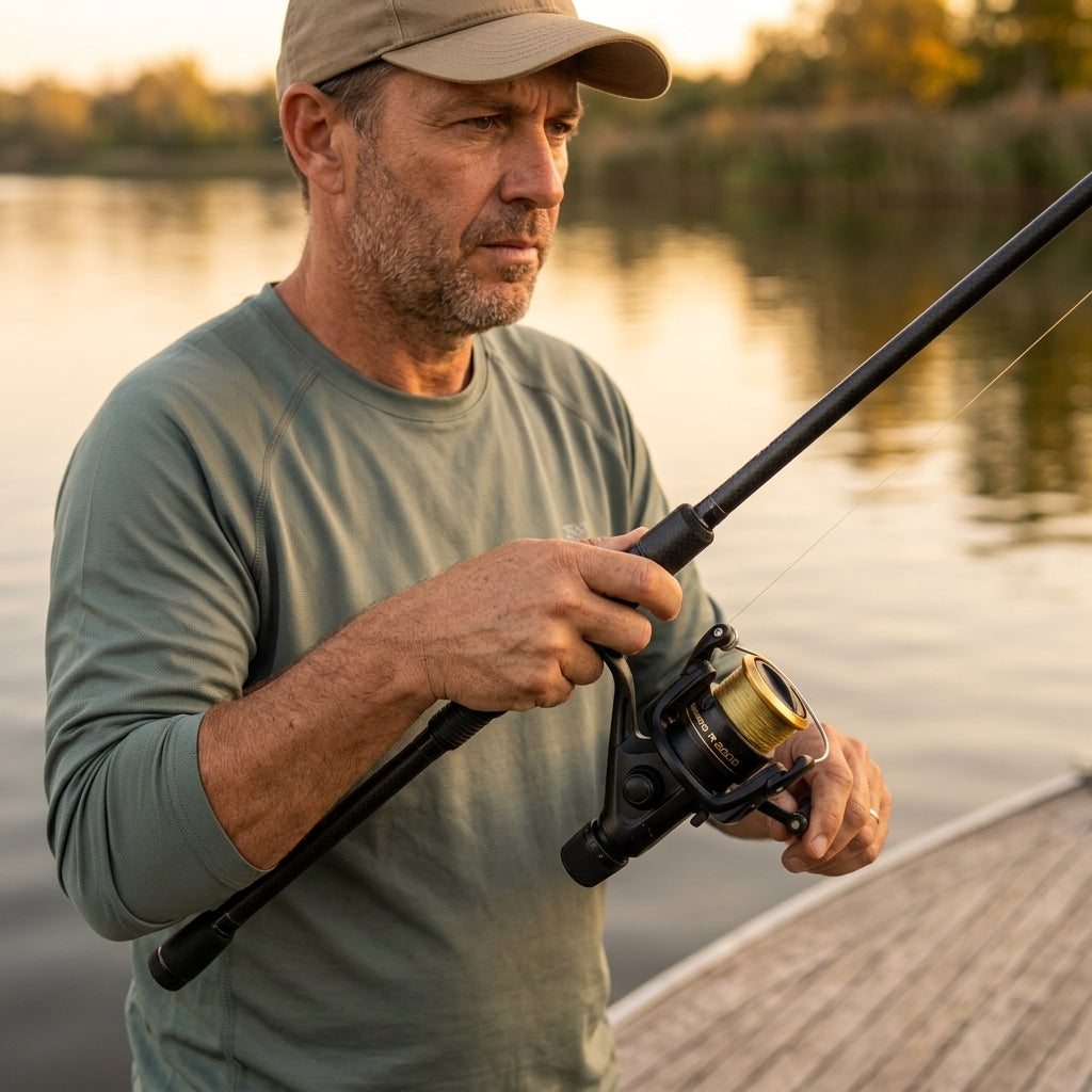 Molinete Shimano IX 2000R Drag 3kg Com Quickfire II Para Pesca Em Água Doce E Salgada