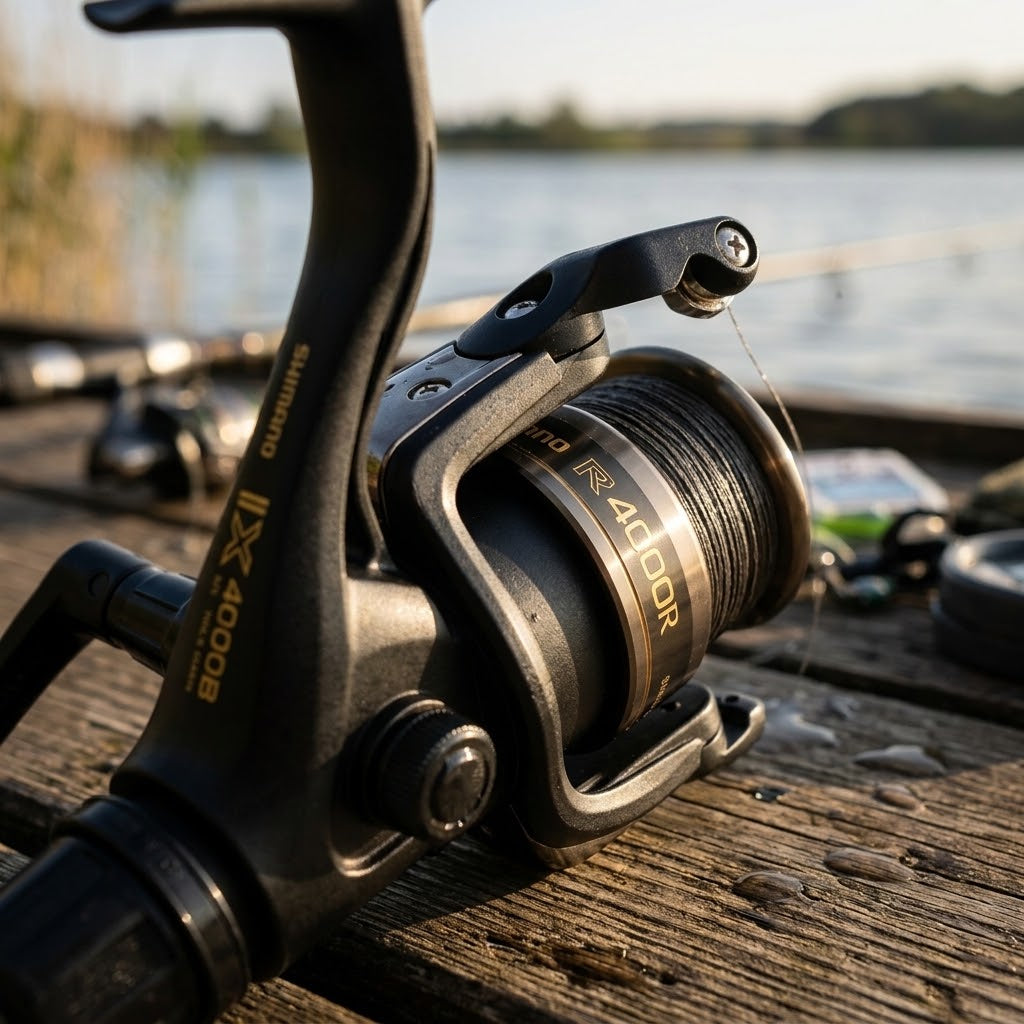 Molinete Shimano IX 4000R 6,8kg 4.1:1 Com Quickfire II