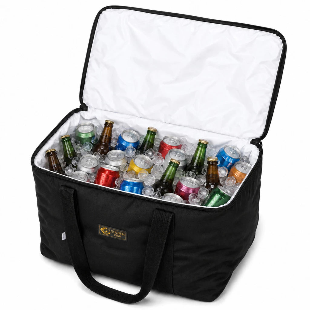 Bolsa Térmica 40 Litros Impermeável Grande Para Praia, Camping, Churrasco E Viagens
